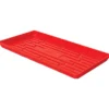 Polypro Shallow Tray (With Holes), Red – 24 Count