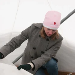 Johnny's Beanie – Pink -Whisper Glen Sales Store 07458 03 winterbeaniepink