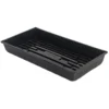 Endurance Deep Tray (No Holes), Black – 24 Count